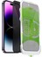 Apple iPhone 14 Pro Max Uyumlu Kolay Uygulama Aparatlı Siyah Çerçeveli Tam Kapatan Hayalet Cam Ekran Koruyucu 1