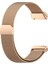 Xiaomi Redmi Watch 3 Active Uyumlu Metal Hasır Örgü Mıknatıslı Ayarlanabilir Paslanmaz Kordon 5