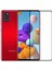 Samsung Galaxy A21S Tam Ekran Koruyucu Kırılmaz Cam 9H Temperli Koruma Dayanıklı 5D 1
