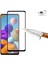 Samsung Galaxy A21S Tam Ekran Koruyucu Kırılmaz Cam 9H Temperli Koruma Dayanıklı 5D 2