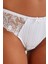 Paris Ekru Dantelli Slip Külot 2