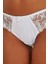 Paris Ekru Dantelli Slip Külot 4