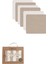 Bfs Bistyle 6'lı Müslin Mendil 20X20 cm 90106 Ekru Bej 1
