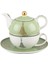 Lucy 3 Parça Demlikli Çay Fincanı 17-10X14CM 1