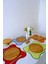 4'lü Mix Flow Duck Keten Yıkanabilir Leke Tutmaz Biyeli Supla Amerikan Servis 40X50 cm 1
