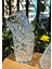 6'lı Kristal Desenli Cam Meşrubat Bardağı Su Kahve Bardak 240 Ml-Lavender 3