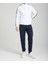 Slim Fit Beyaz Şeritli Eşofman Takımı 1