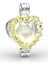Citrine Okyanusun Kalbi Kolye Seti 7-8 Mm Yuvarlak Tatlısu 1