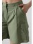 Cargo Cepli Şort - Haki 4