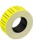Motex Tanex Makine Etiketi Kraft Fiyatlandırma Numaralandırma Bant -12X21 mm -800'LÜ -Sarı -10 Adet 3