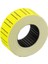 Motex Tanex Makine Etiketi Kraft Fiyatlandırma Numaralandırma Bant -12X21 mm -800'LÜ -Sarı -10 Adet 5