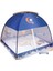 Yurt Cibinlik Ağı Kurulumsuz Ev Çocuk Desenli Çadır Çift Kapılı Fermuarlı Katlanır Yurt Çadır-1.8×2m (Yurt Dışından) 1