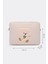 Teddy Bear Laptop Kılıfı 13" & 14" Inç Uyumlu Bej 4