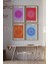 4'lü Set Aura Collection Çerçevesiz Tablo Çerçevesiz Poster Modern Poster Dekoratif Poster 3