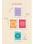 4'lü Set Aura Collection Çerçevesiz Tablo Çerçevesiz Poster Modern Poster Dekoratif Poster 5