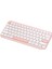 KW100 Marsmallow Keyboard - Pink Klavye 2