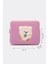 Teddy Bear Tablet Kılıfı 10” & 11” Inç Uyumlu Pembe 5