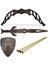 Elite Süper Savaşcı Kılıç Kalkanlı Ok Yay Set Büyük Boy 6 Parça 57CM 1 Adet 1