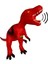 Elite 47 Cm. Sesli Kırmızı Trex Dinazor Yumuşak Kaliteli Et Malzeme T Rex Dinozor 1 Adet 2