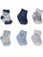 Soket Çorap 3lü (Shıp Boy) S667 0-6m 2