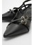 Kadın Sivri Burun Topuklu Ayakkabı SİYAH CİLT 4
