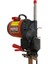 Dik Kumaş Kesim Motoru 1600W Kırmızı-Siyah Kafa (Hız Ayarlı) / PLS-988 10inç 3