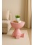 Tedy Yan Sehpa & Ayıcık Zigon Sehpa & Pinterest Sehpa Modeli - Pembe 1