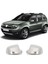 Dacia Duster Uyumlu 2013-2017 Krom Ayna Kapağı 2 Parça Paslanmaz Çelik 1