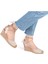 Gerçek Elişi Bilekten Bağcıklı Topuğu Açık Dolgu Topuk Keten Hasır Kadın Espadril Handmade 2