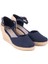 Gerçek Elişi Hasır Dolgu Topuk Keten Hasır Kadın Espadril Handmade 4