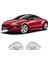 Peugeot Rcz Uyumlu 2010 ve Üzeri Krom Ayna Kapağı 2 Parça Paslanmaz Çelik 2