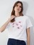 Lcw Vision Bisiklet Yaka Çiçek Baskılı Kadın Tişört (S5) 1