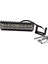 Offroad Sis Lambası 34 LED 20W Turuncu-Beyaz Çakarlı 12-30V Adet / LASS296-1 2