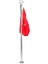 Şehitlik Krom Bayrak Direği (110 cm Boy ) 1