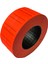 Motex Tanex Makine Etiketi Kraft Fiyatlandırma Numaralandırma BANT-12X21 mm -800'LÜ -Kırmızı -5 Adet 2