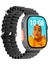 Ultra Plus Watch 8 Akıllı Saat + Bluetooth Kulaklık + Yedek Kordon 2.1 Ekran Kablosuz Şarj IPS Ekran 2