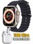 Watch 8 Ultra Akıllı Saat IPS Ekranlı / 2 Çift Kordon / Bluetooth Kulaklık Hediye 1