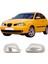Seat Ibiza 2 Facelift Uyumlu 1999-2002 Krom Ayna Kapağı 2 Parça Paslanmaz Çelik 2