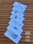 Ftbabycollection Müslin Ağız Mendili , Ağız Bezi %100 Pamuk Çift Katlı 7'li Paket 22X20 cm 1