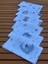 Ftbabycollection Müslin Ağız Mendili , Ağız Bezi %100 Pamuk Çift Katlı 7'li Paket 22X20 cm 2