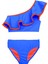 Saks Turuncu Biyeli Kız Çocuk Bikini Takım DB200621BT 1