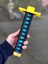 Elite Muichiro Tokito Demon Slayer Katana Sword Kılıç 95 cm Katlanabilir Sağlam Plastik Açılıp Kapanabilen 1 Adet 3