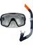 Maske Şnorkel Safari Dalış Seti Tepered Cam /113CSB 1 Adet 1