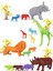 Elite Toy Play 18 Parça Büyük ve Mini Vahşi Safari Hayvanları Seti SKU690-669 1 Adet 1