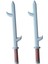 Elite 2 Adet Buntan Kurosuki Boruto Kiba Sword Kılıç Anime Figür Naruto 23 cm 1 Adet 1