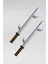 Elite 2 Adet Buntan Kurosuki Boruto Kiba Sword Kılıç Anime Figür Naruto 23 cm 1 Adet 2