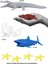 Elite 720 Toy Play 6 Parça Deniz Canlıları Figür Seti 10-20 cm 1 Adet 4