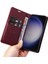 Kart Yuvaları Güçlü Manyetik ve Stand Ile Samsung Galaxy S25 Için Flip Case (Yurt Dışından) 4