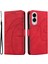 Samsung Galaxy S25 Kenar Cilt Hissediyorum Deri ve Buzlu Tpu Için Flip Case (Yurt Dışından) 1