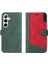 Samsung Galaxy S25 Benzersiz Patchwork Renk Pu Deri Yüksek Için Flip Case (Yurt Dışından) 4